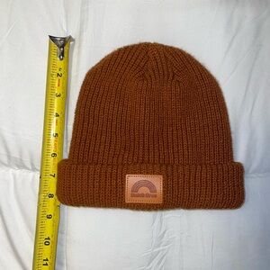 Dutch Brothers coffee / Brown Beanie hat.